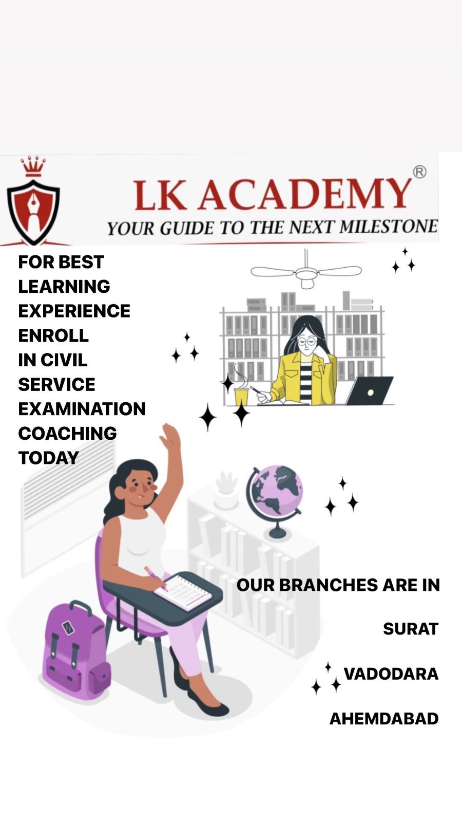  CIVIL SERVICE EXAMINATION INSTITUTE IN AHMEDABAD,  CIVIL SERVICE EXAMINATION INSTITUTE IN AHMEDABAD