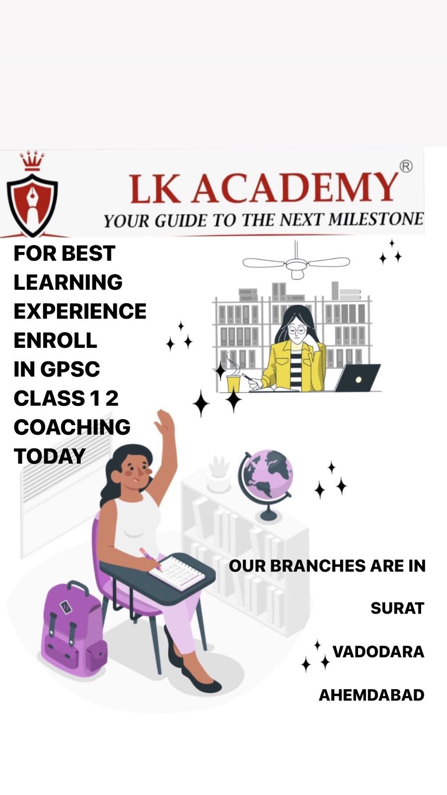 GPSC CLASS 1 & 2 Academy In Surat, GPSC CLASS 1 & 2 Academy In Surat