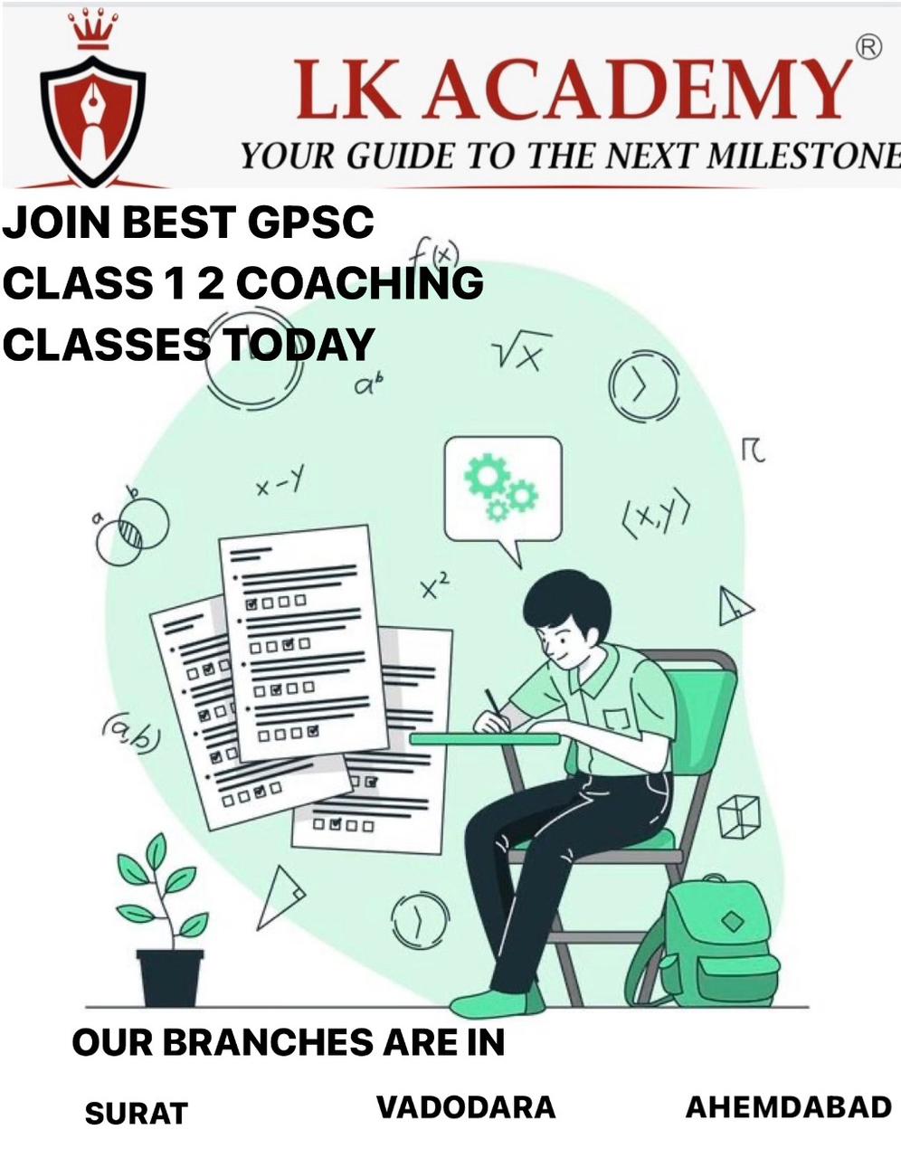  GPSC CLASS 1 & 2 Coaching in Surat