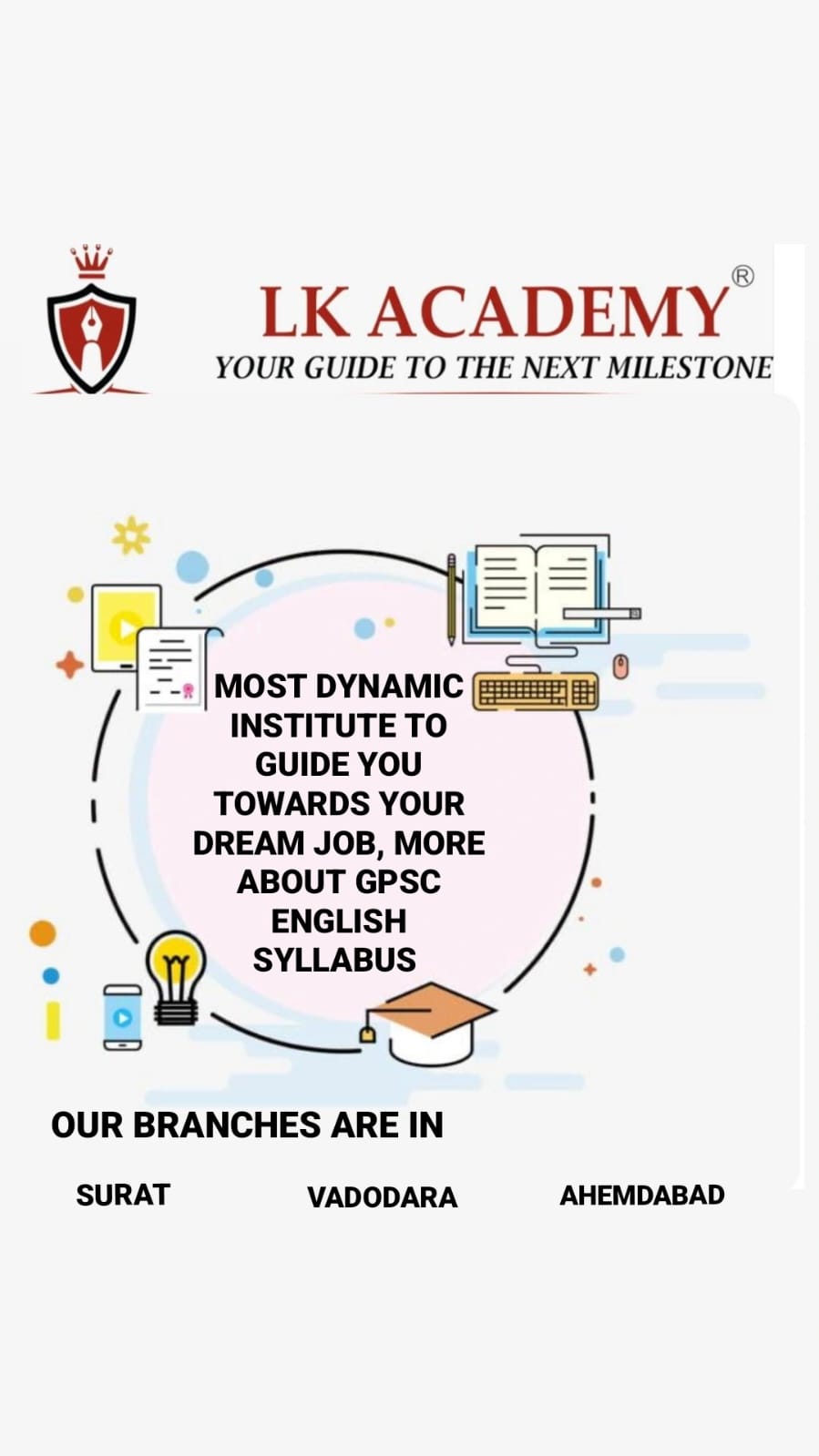 GPSC English Medium Tutorials Syllabus In Surat, GPSC English Medium Tutorials Syllabus In Surat