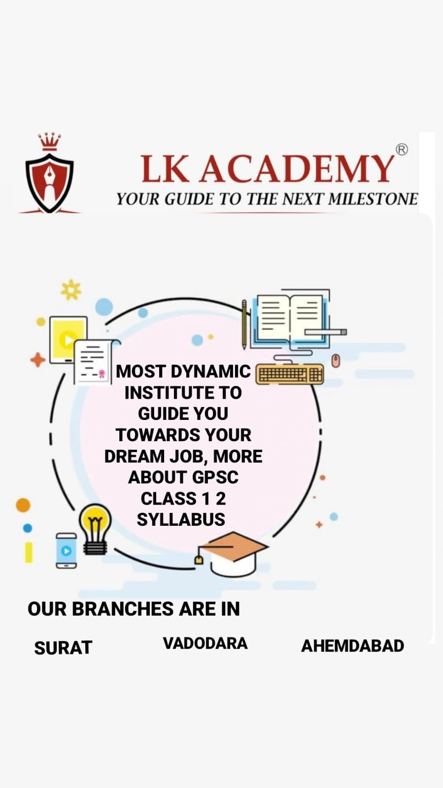 GPSC CLASS 1 & 2 Academy Syllabus In Surat, GPSC CLASS 1 & 2 Academy Syllabus In Surat