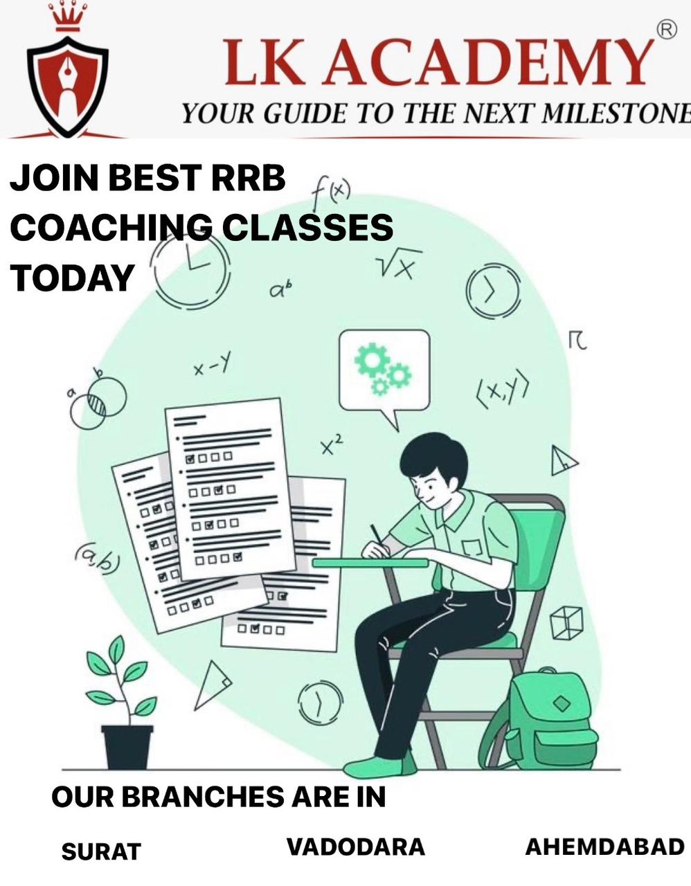 BEST RRB COACHING CLASSES IN AHMEDABAD , BEST RRB COACHING CLASSES IN AHMEDABAD 